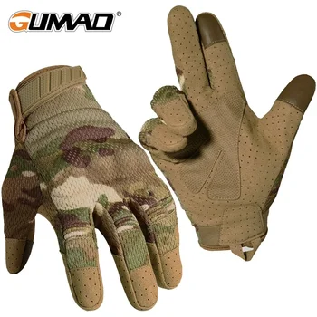 Camo Tactical Touchscreen Gloves 1