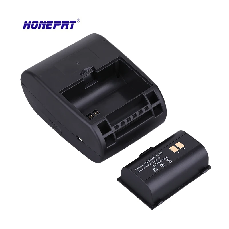 HS-585 시리즈 휴대용 열전사 프린터 2000mAh 다양한 밀도 지원 도트 인쇄 비즈니스용 래스터 비트맵 인쇄