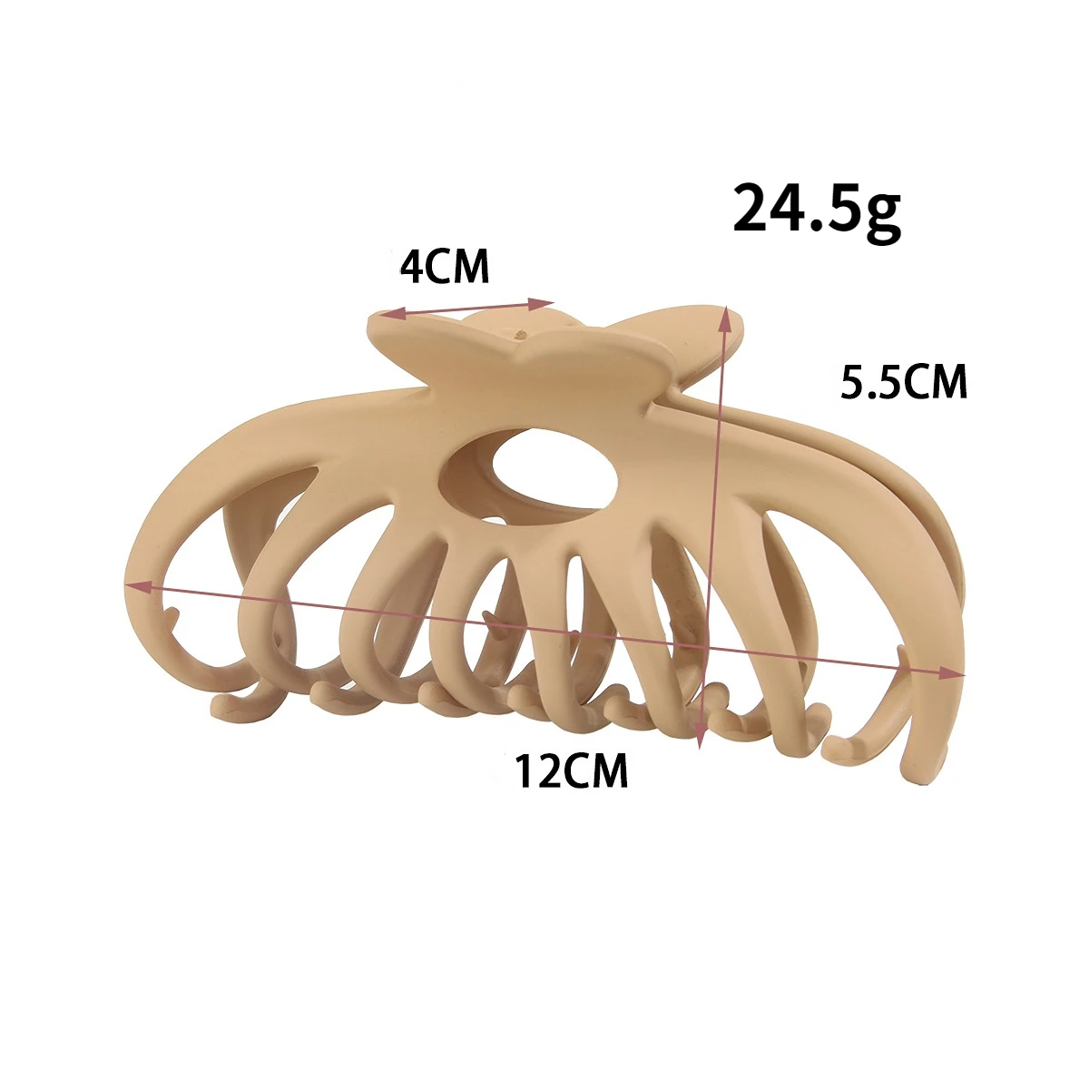 Женские пластиковые заколки для волос | AliExpress