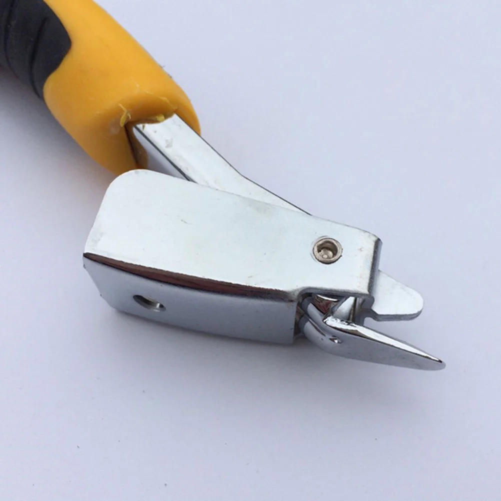 2Pcs Handheld Nail Puller Staple Remover Tool Plastic Handle Lightweight Compact Size Office Binding Supplies Practical Gadget