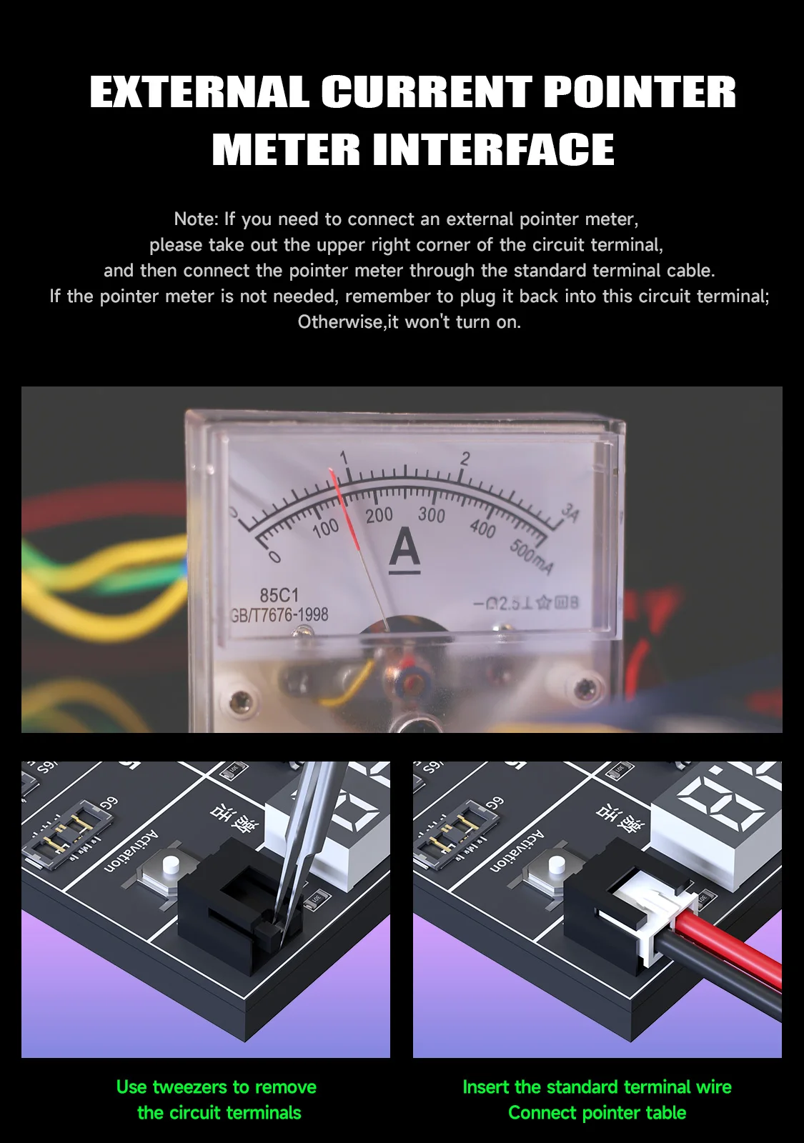 MECHANIC BA27+ Battery activation detection board Supports Apple IP6-16&400+Andr