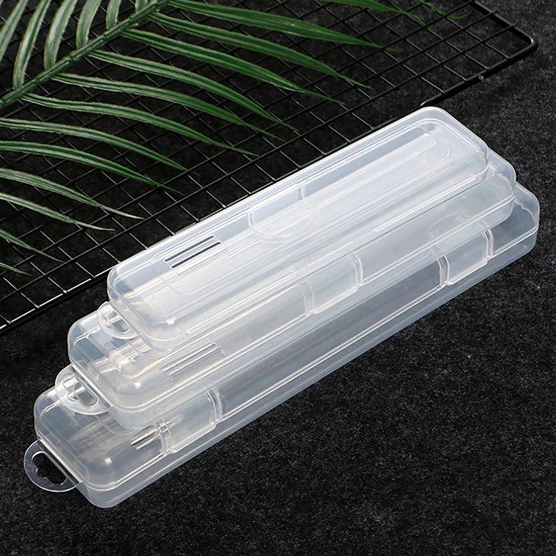 Transparent Portable Storage Box with Cover for Makeup, Beauty Tools, and Kitchen Accessories