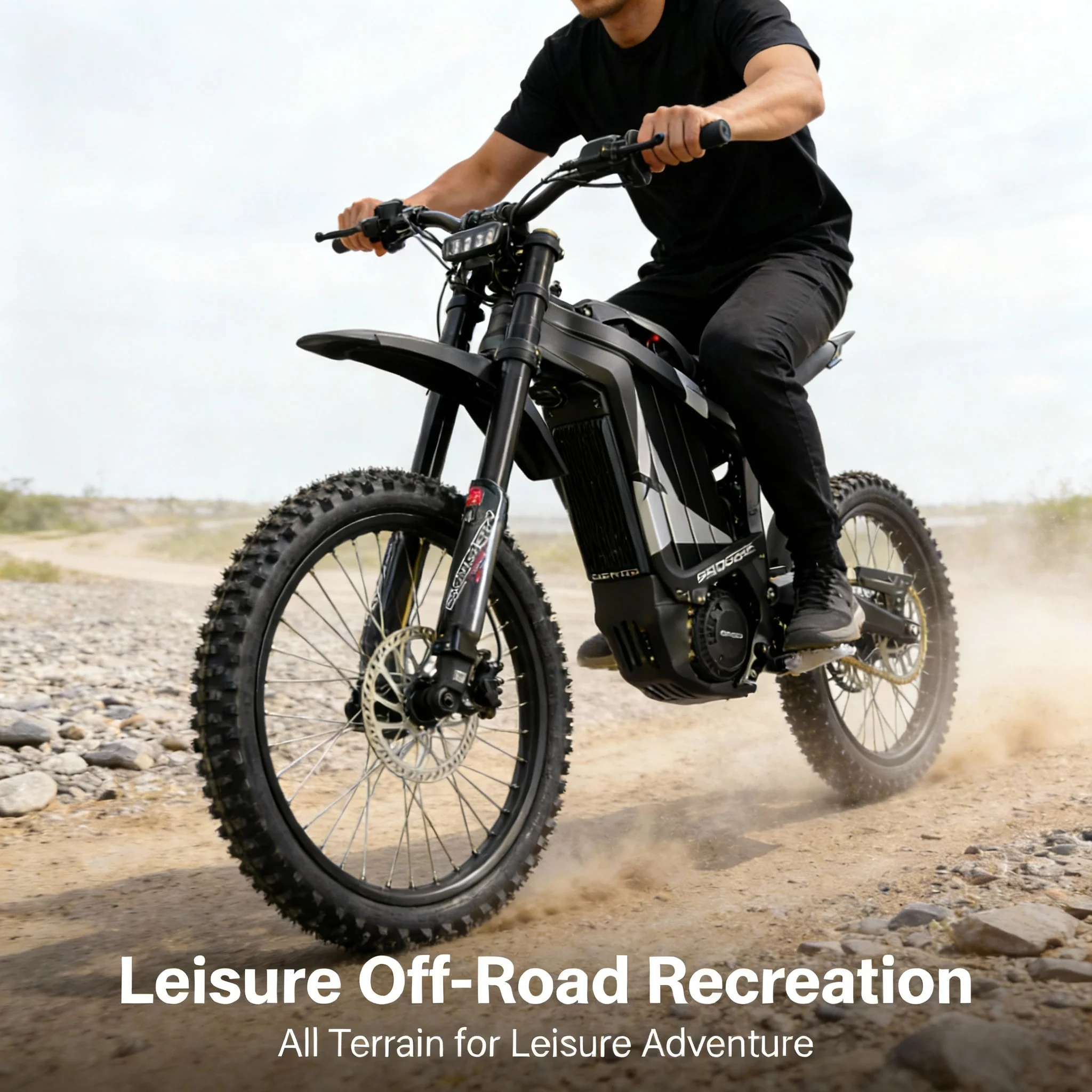 HEZZO R1 8000W 72V Leisure Off-Road Recreation Electric Motorcycle 330N·M 75Miles Hydraulic Disc Brake Free Shipping