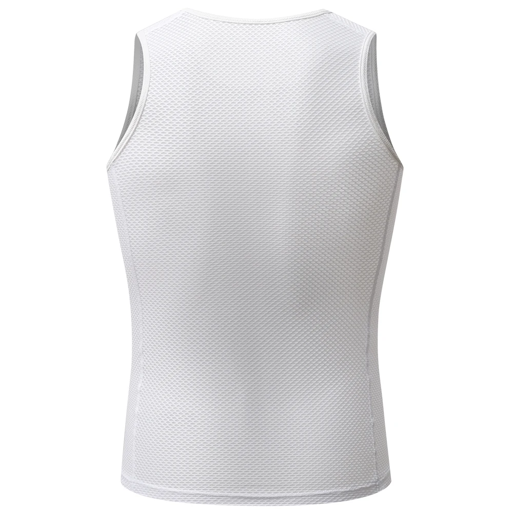 Men Cycling vest Base Layer Summer Bicycle Clothing Jersey Sleeveless Women MTB Road Bike Clothes Mesh Underwear White Black