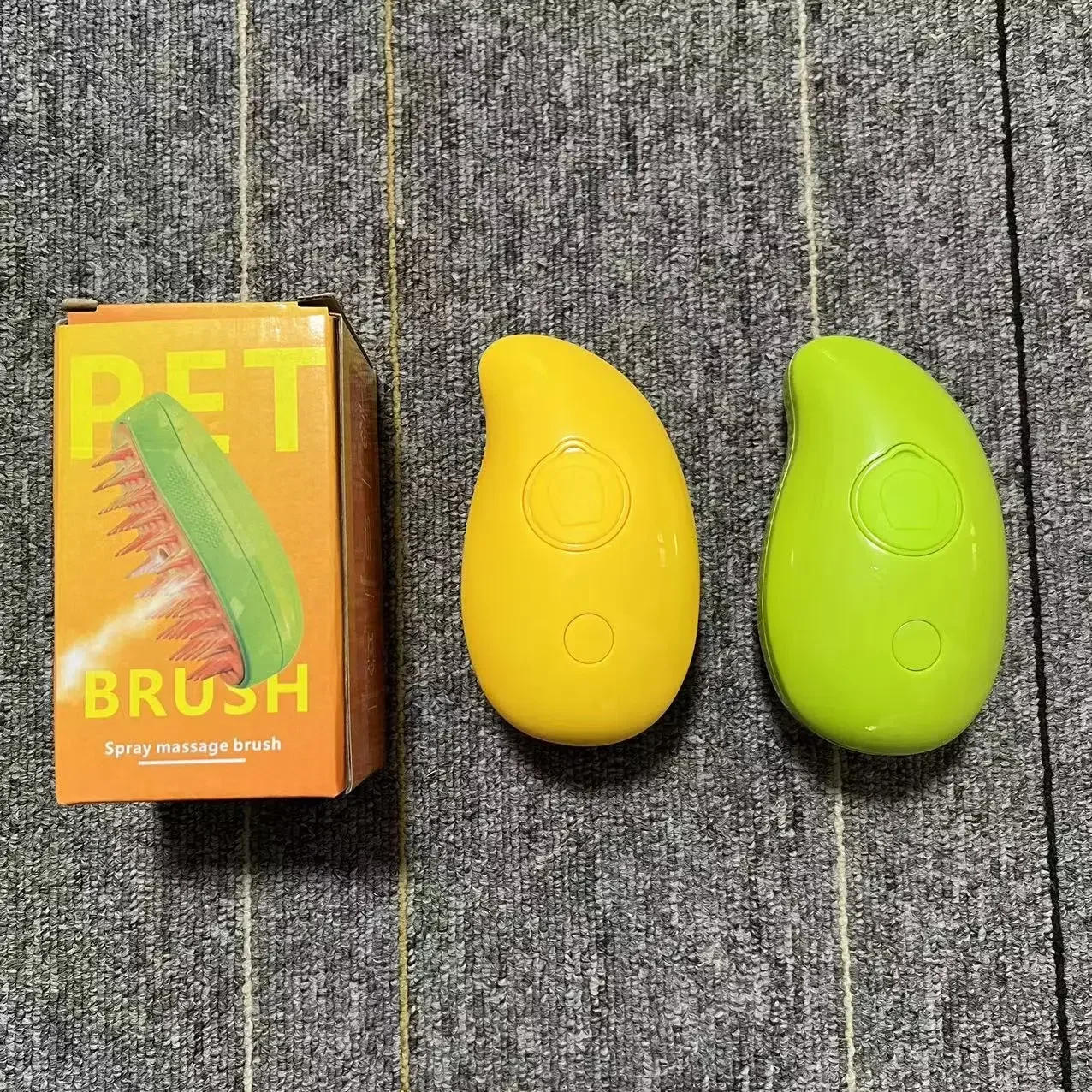 Dog Cats Accessories Massage Comb Grooming Accessories for Cats Brush Pet Spray Soft Silicone Steam Built-in Electric Hair Stuff