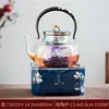 Electric Ceramic Stove Thickened Glass Automatic Timer Keep Warm Automatic Power Off Tea Steamer Household 1200ml Tea Kettle 6