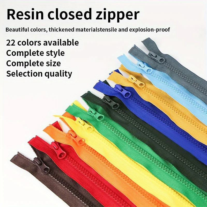 10pcs#5Multi‑ColorResinClosed‑EndShortZippersHighQualitySewingSuppliesforPocketsLuggageDIYCraftProjects-AliExpress