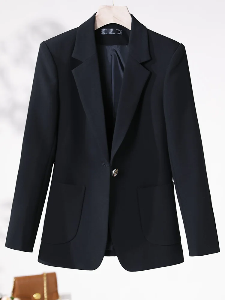 Fashion Professional Women's autumn and winter new long-sleeved suit unique temperament to make you unique