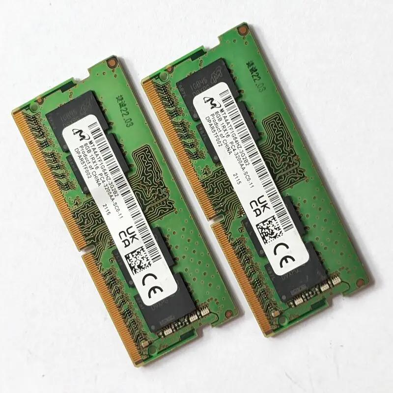 Memória Micron-ram para Laptop Ddr4 8gb 3200mhz Pc43200aa-sco11 1.2v Sodimm 260pin 1rx16 - Imagem 6