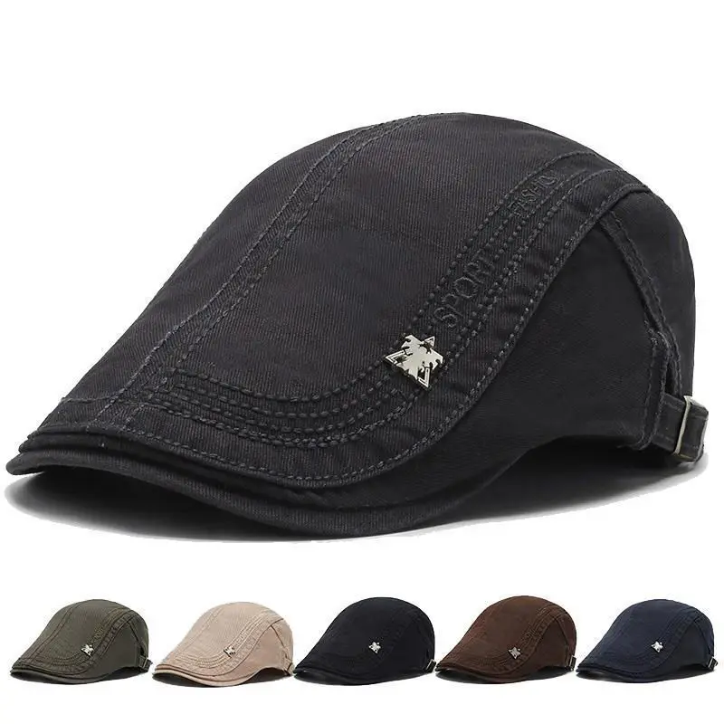 

Hat Men's Forward Hat Spring And Autumn Hat Fashion Men's Duck Tongue Hat Women's Leisure Breathable Versatile Beret