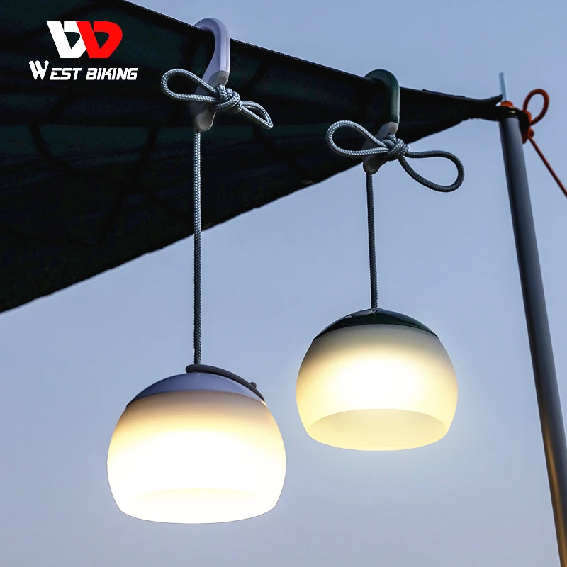 West Biking Portable Mini Camping Lights Rechargeable YP0701349