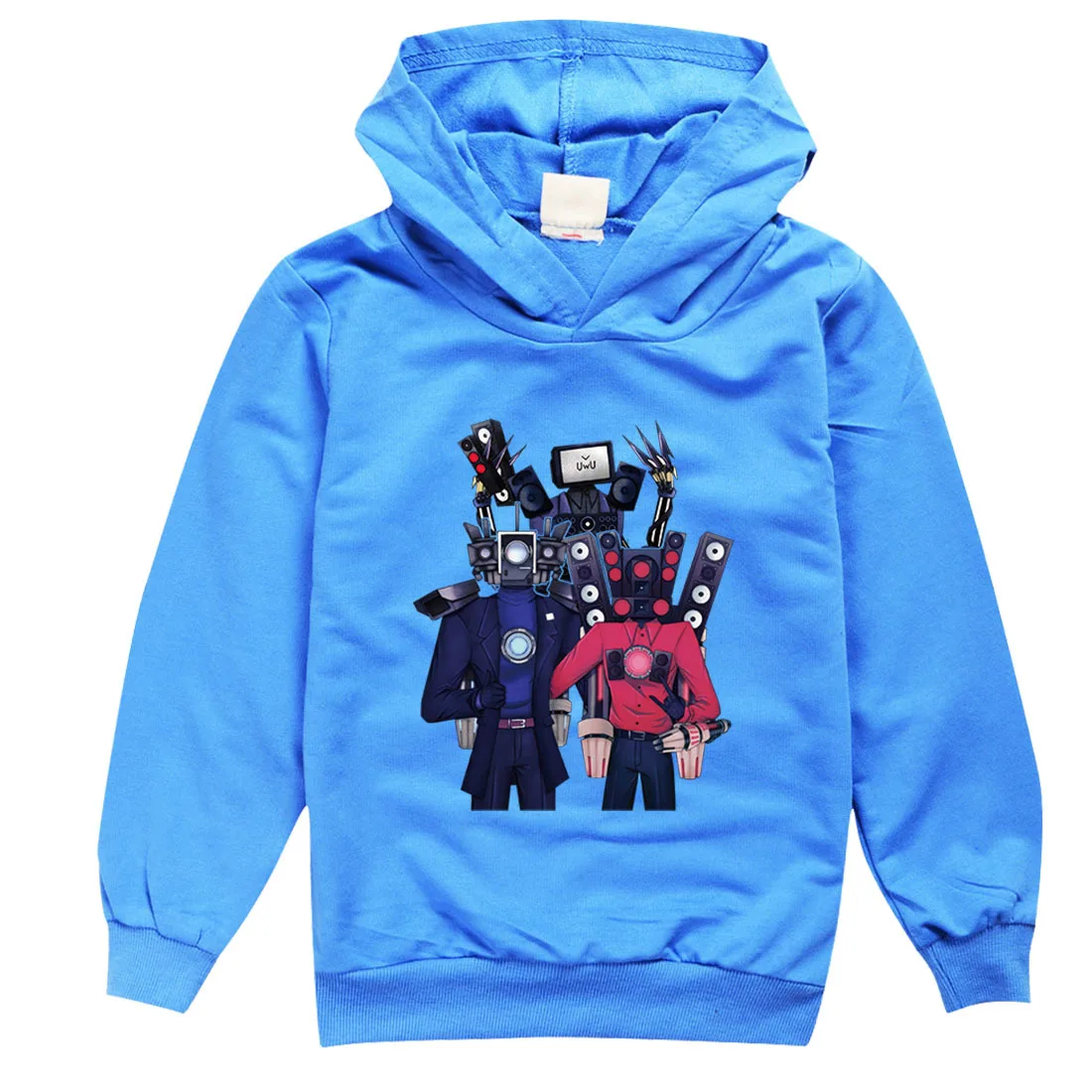 

Skibidi Toilet Hoodie Hot Game Kids Cartoon Sweatshirts Tops Casual Boys Girls Pullovers Long Sleeve Children Sportwear