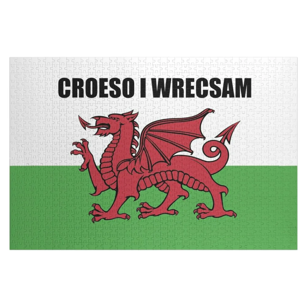 

Croeso I Wrecsam Jigsaw Puzzle Woodens For Adults Customized Picture Personalized Toys Puzzle