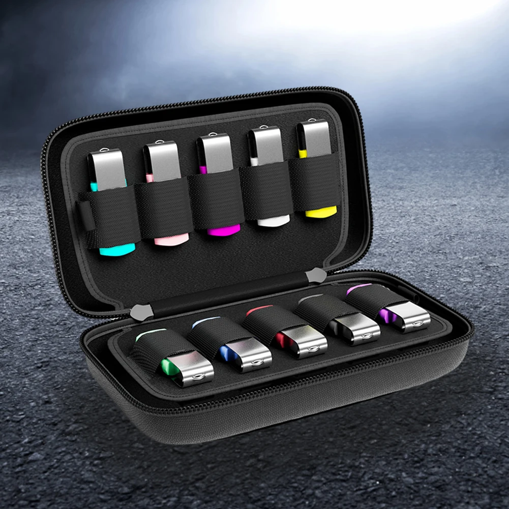 Thumb Drive Holder Organizer Waterproof Hard USB Holder Case Shockproof Electronic Accessories Organizer for USB Flash Drive Pen electronic accessories case usb flash drive case