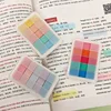 6Packs/Set Transparent Sticky Notes Self-Adhesive BookMarker Annotation Reading Book Clear Tab  Kawaii Cute Stationery 4