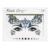 3D Rhinestone Bright Face stickers for festival Glitter Makeup Jewelry Sticker on Face crystals Gems jewels diamonds decoration 4