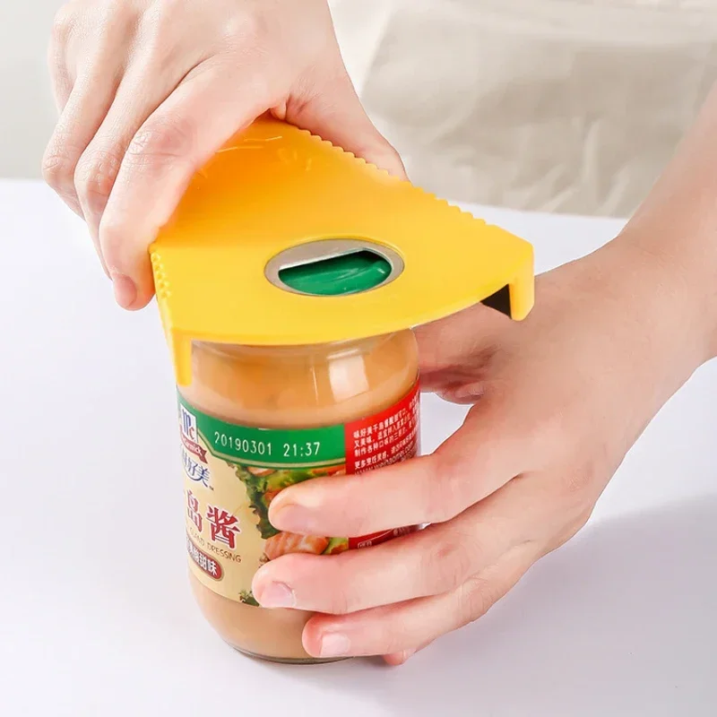 Bottle Opener Can Opener Single Portable Universal Non-slip Labor Saving Twist Bottle Cap Beer Open Cap Kitchen Gadgets