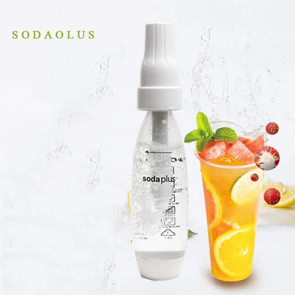 Soda Bubble Water Machine 1000ml Portable Self-made Carbonated Beverage Manual Soda Water Machine DIY Sparkling Juice Lemonade