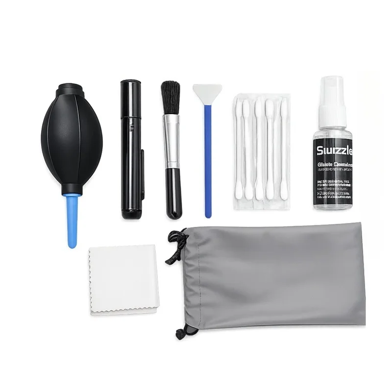 Professional Camera Cleaning Kit with Air Blower and Multi-Purpose Tools