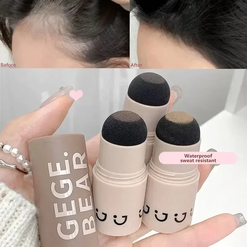 Hair Building Powder Hairline Powder Hair Root Cover Up Waterproof Instant Modified Repair Hair Shadow Powder Long Lasting Makeup Concealer New hair building powder
