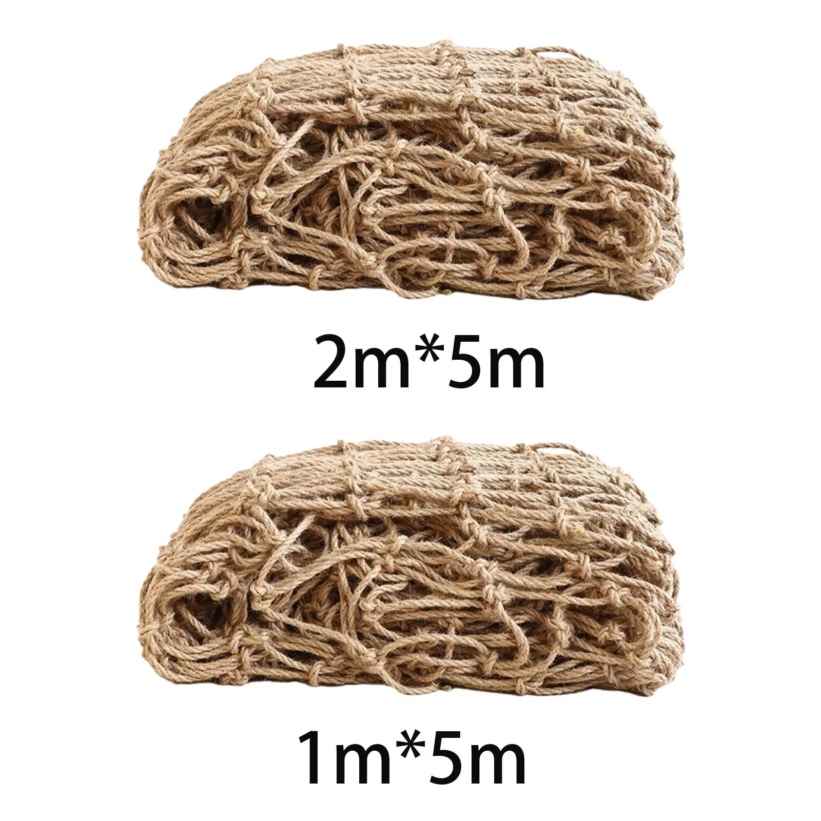 Plant Support Netting Retro Jute Twine Trellis for Vegetables Balcony Garden