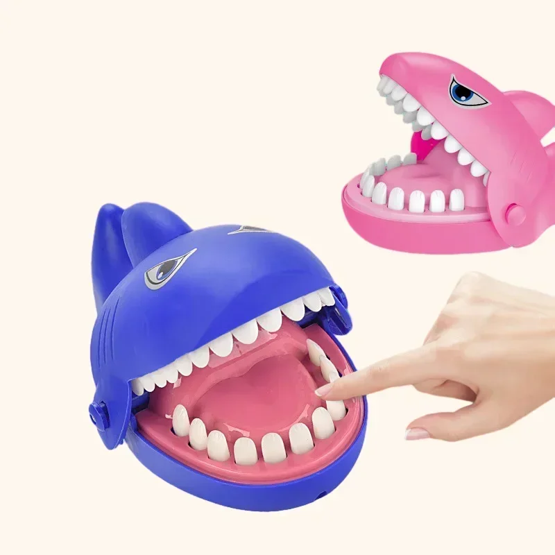 Simulation Crocodile Shark Bite Finger Decompression Toys Thrilling Trick Toys for Kids fidget toys stress relief toys crocodile toys prank toys joke toys shocking toy childrens toys