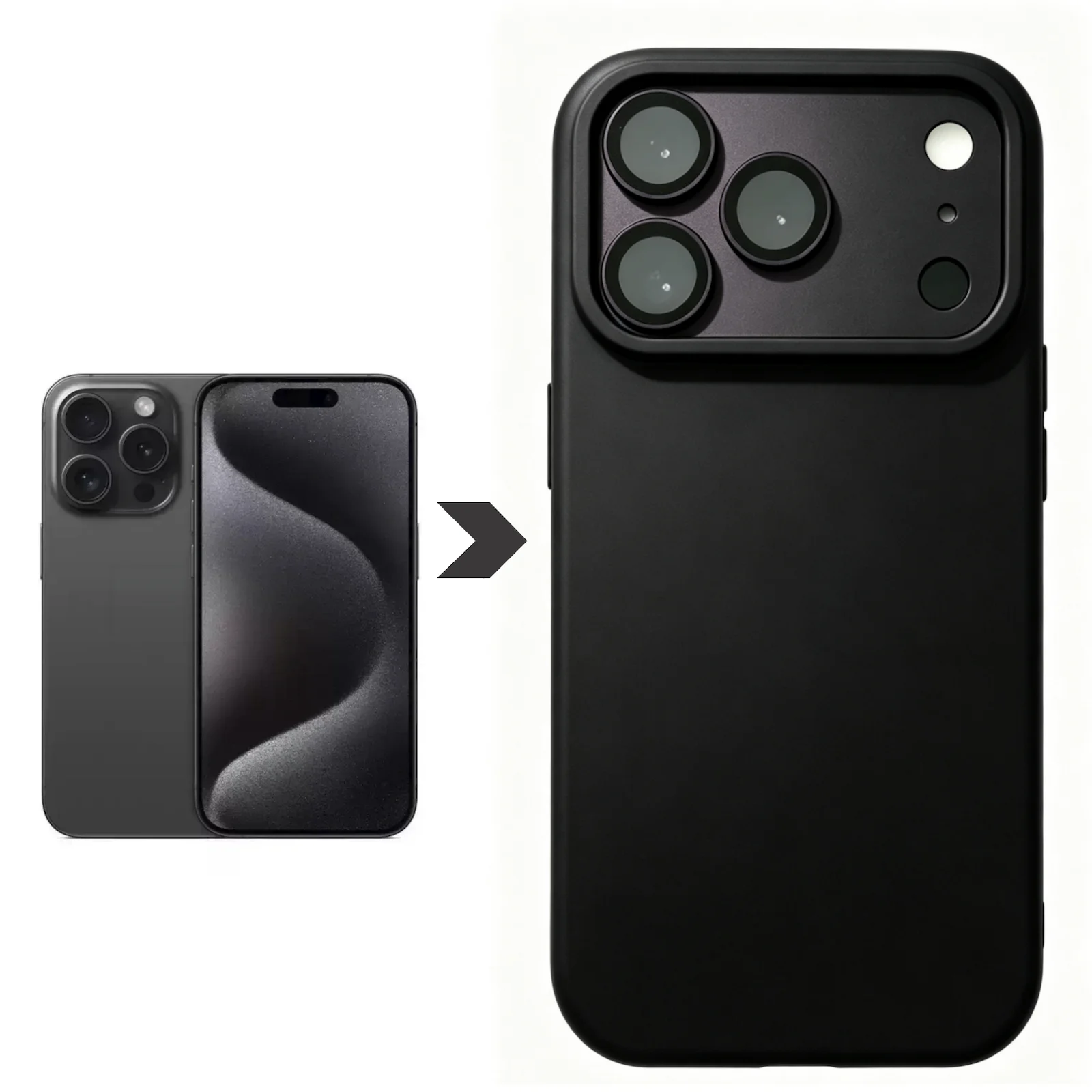 2-in-1 Transformative Case with Camera Protector