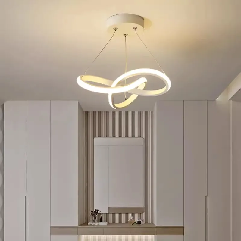 Modern LED Dining Room Lamp Personality Creativity Simple dining room chandelier Nordic Modern Simple Dining Room Hotel Lamp