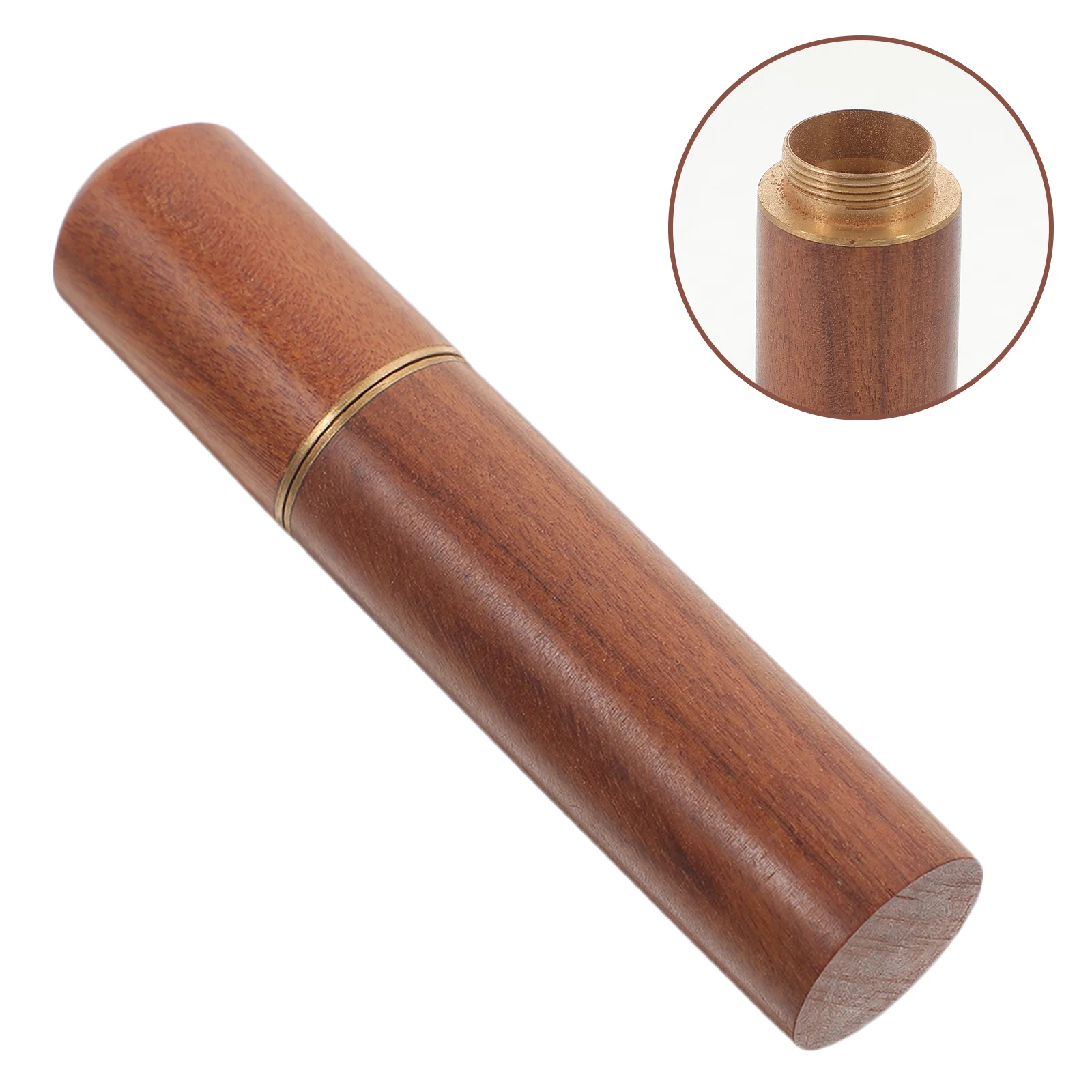

Match Storage Box Decorative Matches Holder Can Decorate Container Matchbook Vintage Rosewood Camping