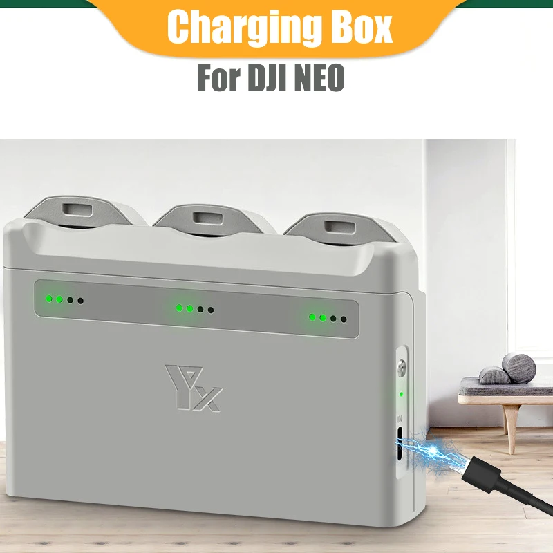 Boîte de rangement pour batterie drone - Lot de 4