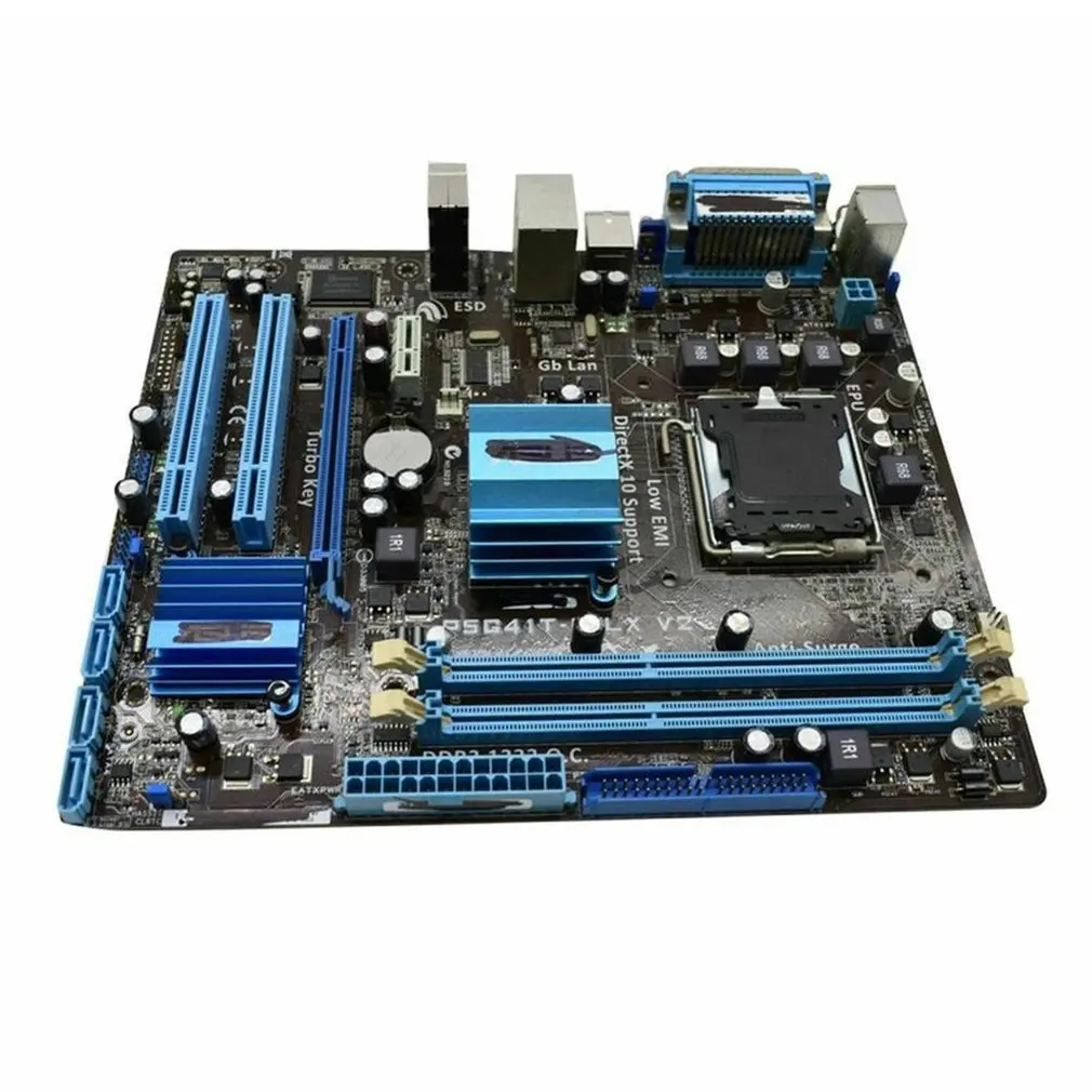Материнская плата для настольного компьютера 5G41T-M LX V2 разъем LGA 775 ЦП DDR3 8G
