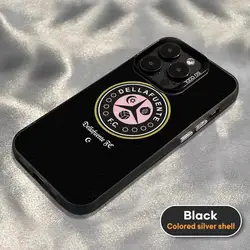 Stylish Silver Shell Phone Case Featuring Singer D-Dellafuente Design for iPhone 14 Plus (Z1)