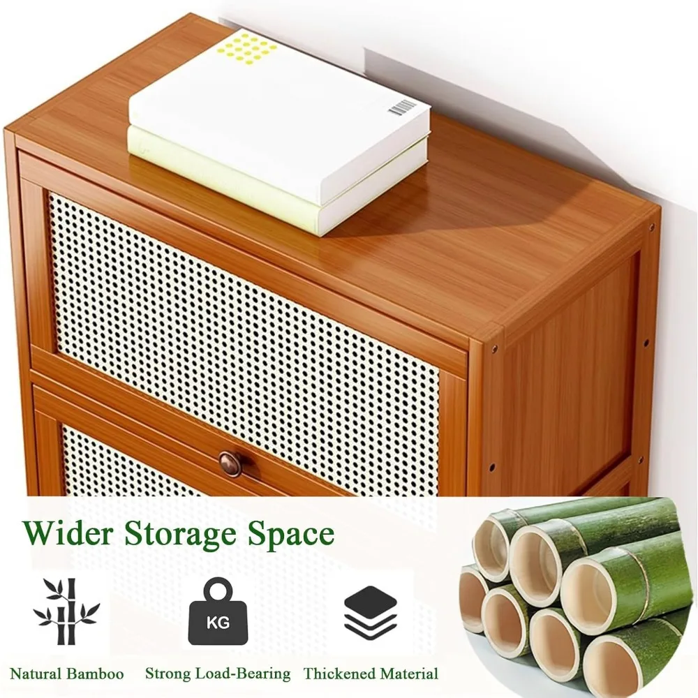 ANGDUO Bamboo Cabinet Image 4