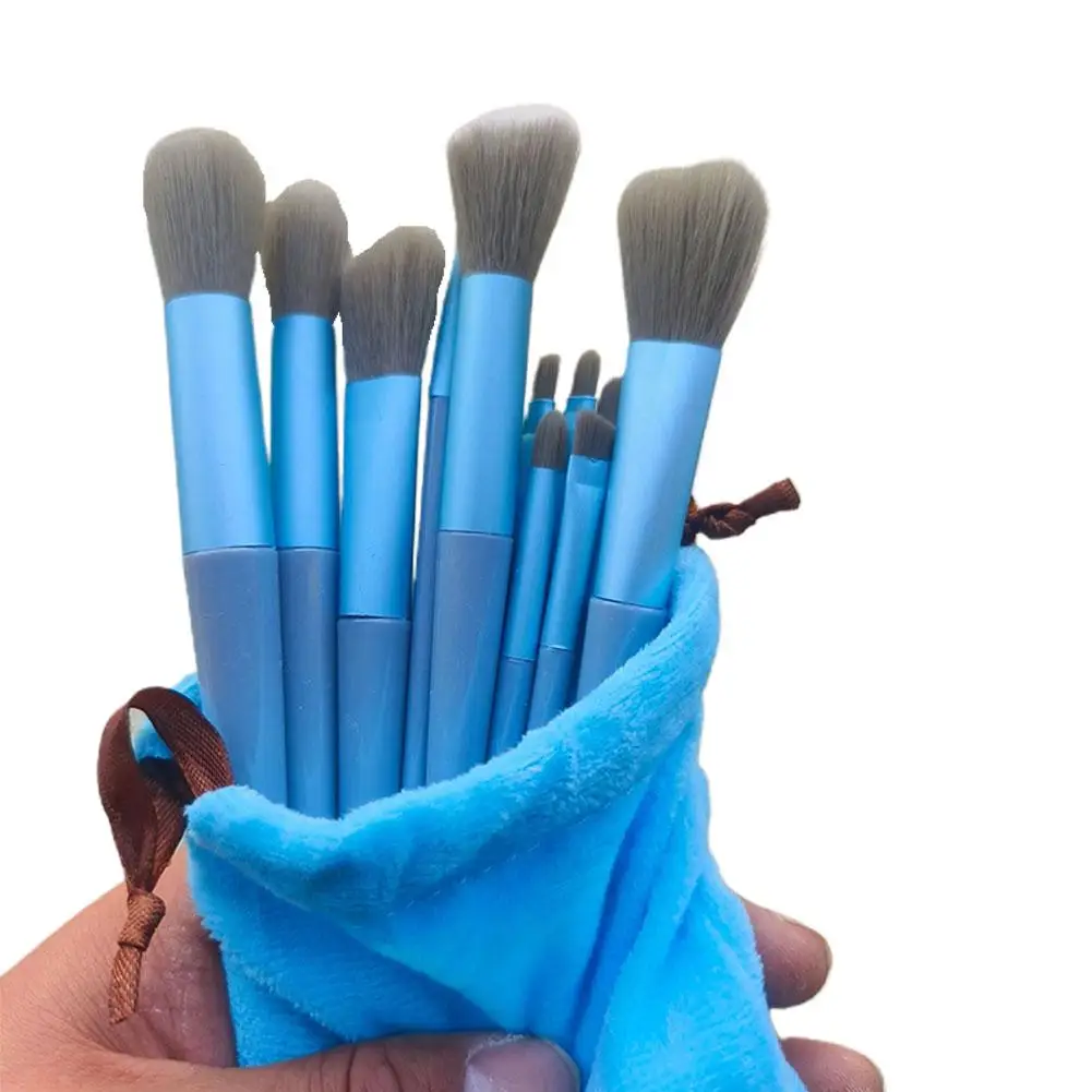 8/13pcs Soft Fluffy Makeup Brushes Set