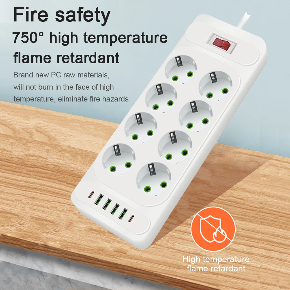 الاتحاد الأوروبي التوصيل مخرج تيار متردد Multitap...