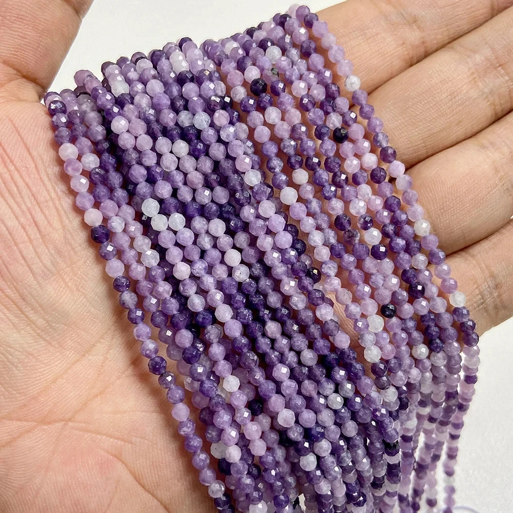Natural Blue Gemstone Beads for Jewelry Making - Aquamarine, Amazonite, Apatite, Lapis, Turquoise Spacer Beads