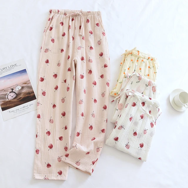 Cheap Women Winter Pants Pajama Pants Homewear Thick Soft Warm Plush Coral  Fleece Elastic Waist Loose Ankle-banded Cozy Lady Casual Trousers | Joom