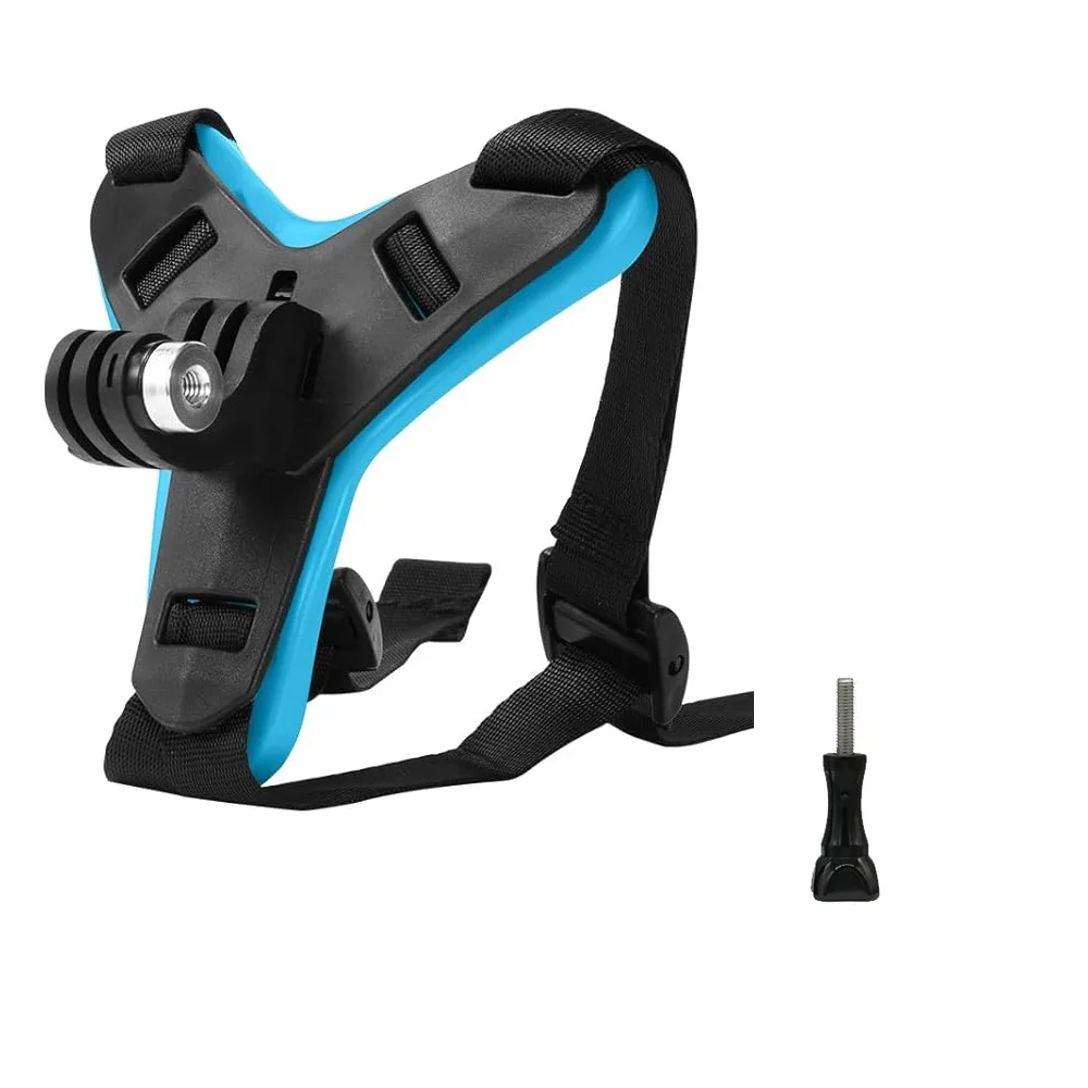 GoPro用 iSHOXS ProFlex アルミベルトホルダー Helmet Strap Mount For Gopro Hero 12 11 10 9 8 7 6 5 4