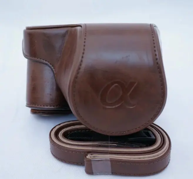 Custodia In Pu Per Videocamera Per Fotocamere Sony A6300 A6000 @