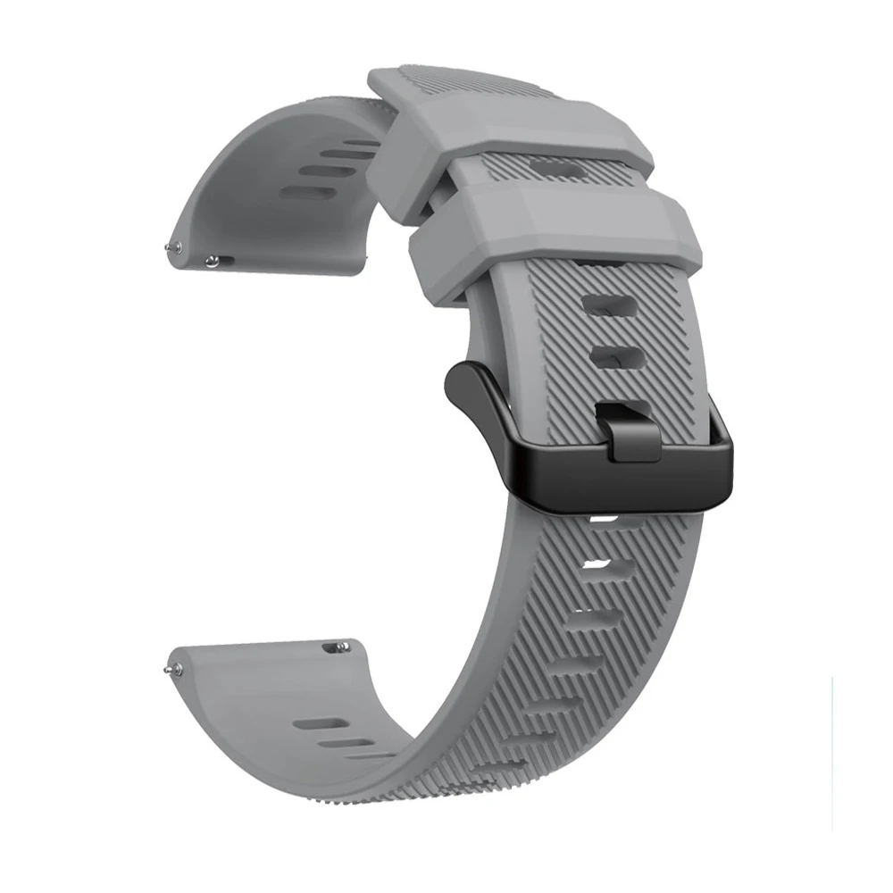 22mm Silicone Sports Bracelet Strap