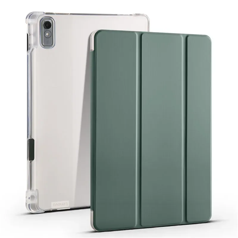 Premium PU Leather Trifold Stand Case with Pen Holder