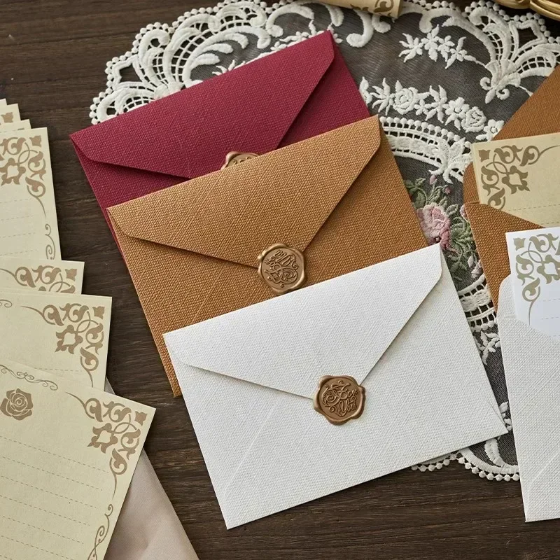 Window Envelopes 10pcs for Letters DIY Handmade Gift Packaging Bag Wedding Party Invitation Card Cover Cash Envelope Stationery window envelopes