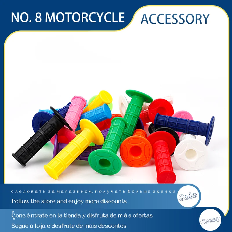 

Motorcycle Motocross Motorbike Rubber Handle Grips Hand Grips Gel Handle Bar For ATV Dirt Pit Bike CRF YZF KXF SXF SSR SDG BSE