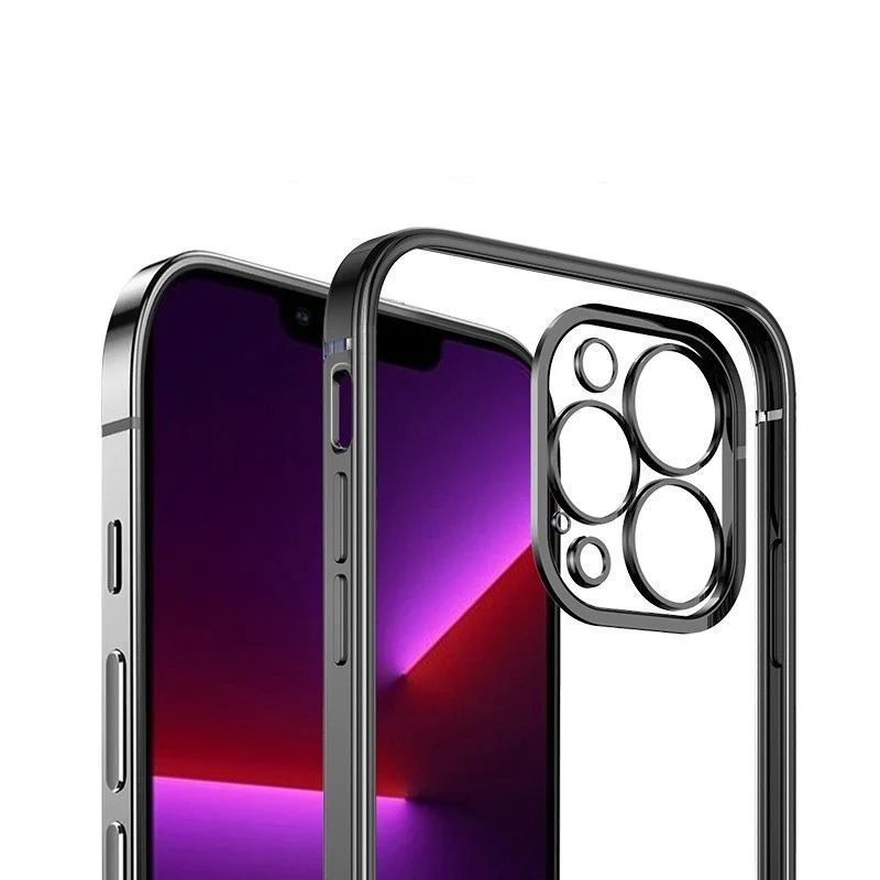 Ultra-Thin Electroplating Transparent Silicone TPU Phone Case