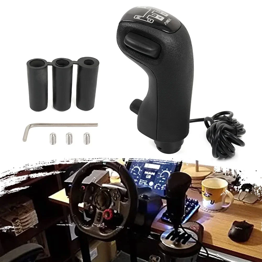 PC USB High Low Gear Simulator Shifter Knob For Logitech G923 G29