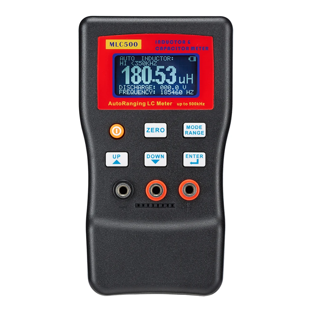 MLC500 LCD High Accuracy Capacitor Meter Professional Measuring Capacitance Resistance Capacitor Circuit Tester Maintenance 2