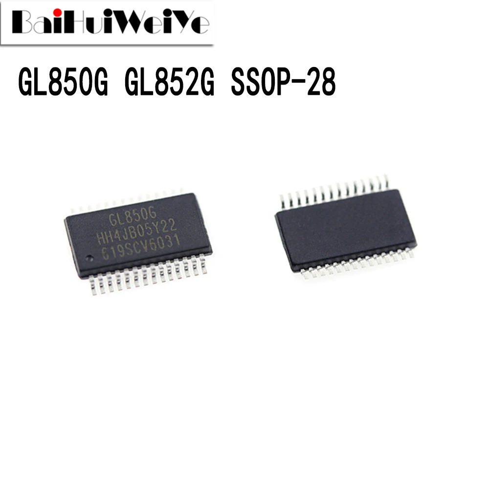 Gl852G Gl850G Usb 2.0 Chip Controller Centrale Smd Ssop-28 Nuovo Chipset Di Buona Qualità
