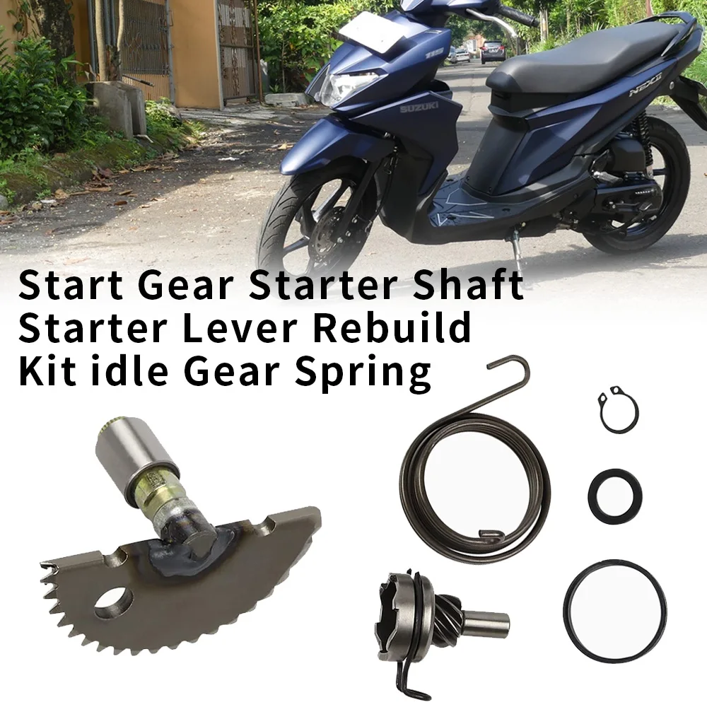 Scooter Moped Kick start Gear Starter shaft Starter Lever
