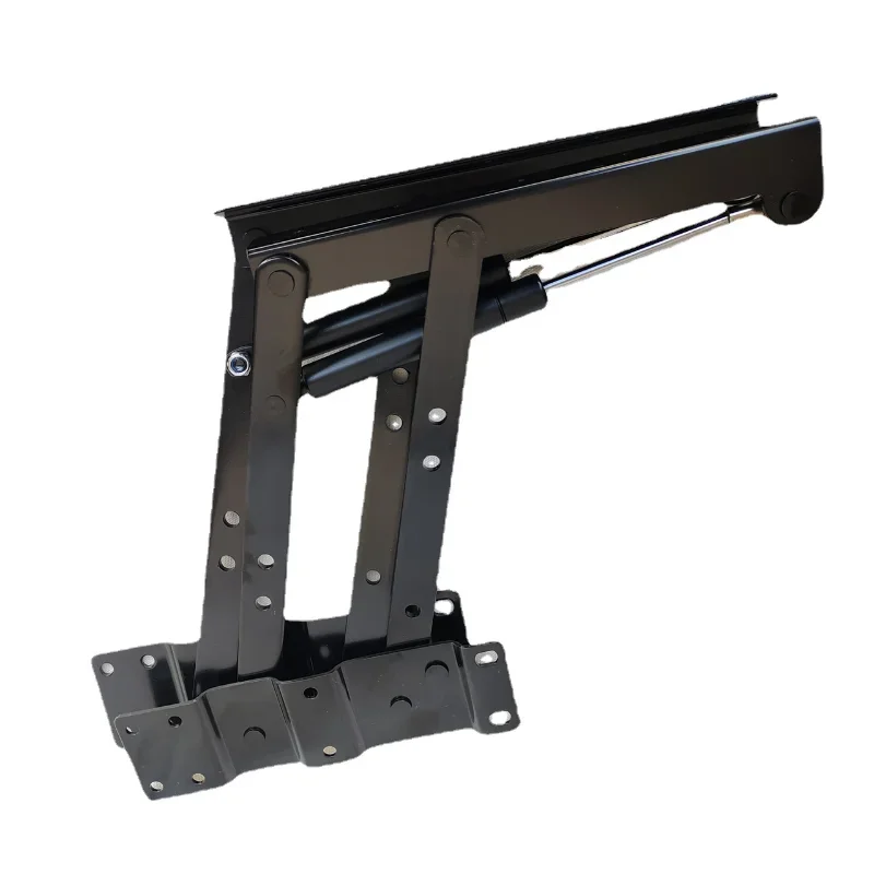 Furniture Frame Furniture Hinge 2Pcs Heavy Duty Steel Practical Lift Up Coffee Table Mechanism Hardware Top Lifting Frame Furniture Desk Folding Hydraulic Hinge