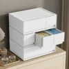 1PC Cosmetics Storage Box Makeup Drawers and Storage Plastic Organizer Jewelry Brushes Lipsticks Nail Polish Organizer 1